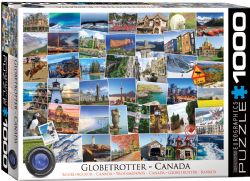 EUROGRAPHICS 1000 PCS - GLOBE-TROTTER CANADA